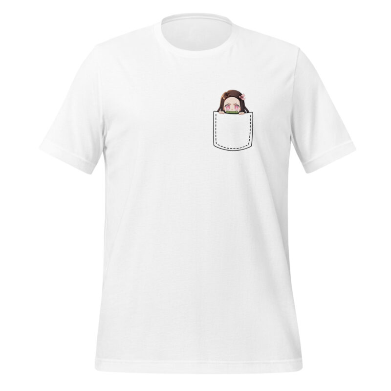 Nezuko T-Shirt für Anime Fans Chibi-Design mit hochwertigem Baumwollstoff – Bild 2