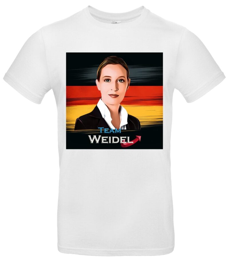 Team Weidel T-Shirt Stilvolles Statement-Shirt für politische Unterstützung AFD – Bild 2