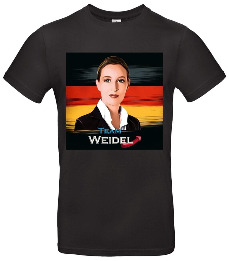 Team Weidel T-Shirt Stilvolles Statement-Shirt für politische Unterstützung AFD