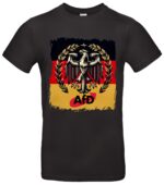 AFD T-Shirt mit Bundesadler Deutschland Fan-Shirt für Politik-Interessierte