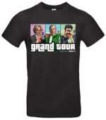 Grand Tour T-Shirt Stylisches Fan-Shirt mit Clarkson, Hammond und May Print