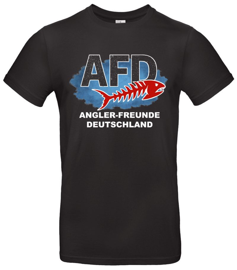 AfD T Shirt Premium Baumwolle Für Anglerfreunde und Politikfans Deutschland Style Statement Mode