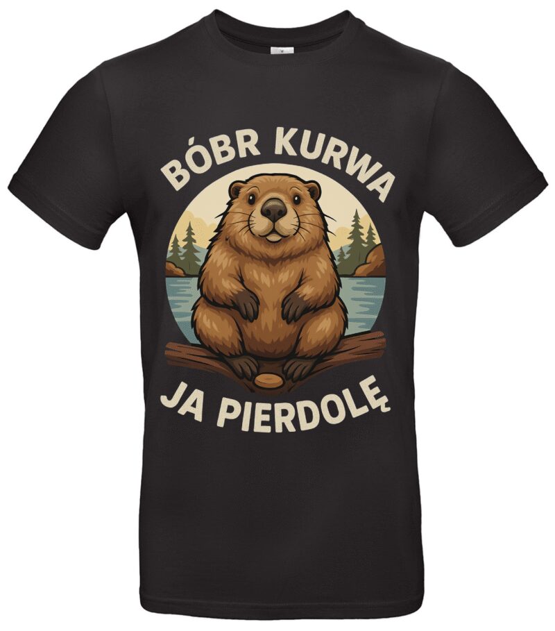 Bóbr Kurwa Ja Pierdole T-Shirt Lustiger polnischer Spruch Kultiges Geschenk Männer & Frauen Statement Mode