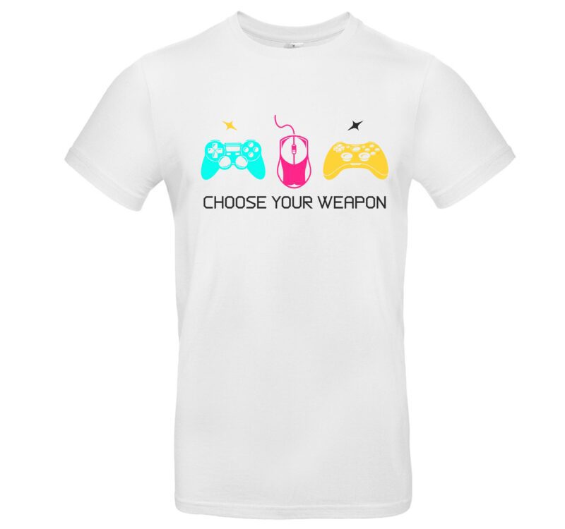 Gamer T-Shirt Coole Gaming-Sprüche Controller & Maus Design Perfekt für Zocker Weiche Baumwolle & Lässiger Style – Bild 2