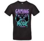 Gaming T-Shirt – Gaming Mode Activate – Bequeme Baumwolle – Perfekt für Gamer – Cooler Spruch & Controller-Design