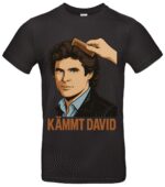 Kämmt David T-Shirt Lustiges Meme Shirt Witziger Fun Look Geschenkidee für Humor-Fans Ideal für Alltag & Party