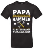 Papa T-Shirt Werkzeugkasten Lustiger Spruch für Vatertag Geschenk für Papa & Vater Humorvoll & persönlich Papa ist der Beste