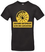Zustand entspricht Alter und Laufleistung Fun T-Shirt Lustiger Spruch T-Shirt Witziges Geschenk Männer Frauen Tuning Fans Geburtstag T-Shirt mit Humor