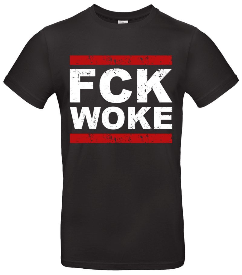FCK Woke Shirt Satirisches Statement Design Freiheit für Andersdenker Unisex T-Shirt für kritische Denker  Geschenkidee für Individualisten