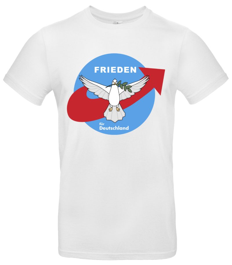 Frieden für Deutschland T Shirt Patrioten Design Gegen Krieg Statement Ideal für AFD Anhänger Politisches Shirt mit Botschaft – Bild 2