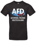 AFD Automobil Freunde Deutschland Tuning T-Shirt Lustiges Satire Shirt für Autofans & Schrauber 100 % Baumwolle