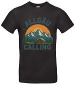 Allgäu Calling T-Shirt Berge Natur Wandern – Baumwolle, Regular Fit, für Outdoor Fans & Alpenliebhaber