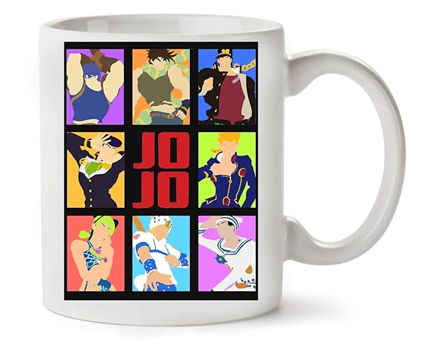 JoJo's Bizarre Adventure Kaffeetasse Keramik 325ml 1 JoJo's Bizarre Adventure Kaffeetasse Keramik 325ml