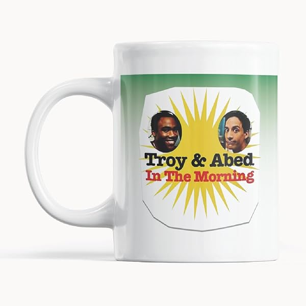 Troy und Abed Kaffeetasse 330 ml Premium Keramik 1 Troy und Abed Kaffeetasse 330 ml Premium Keramik