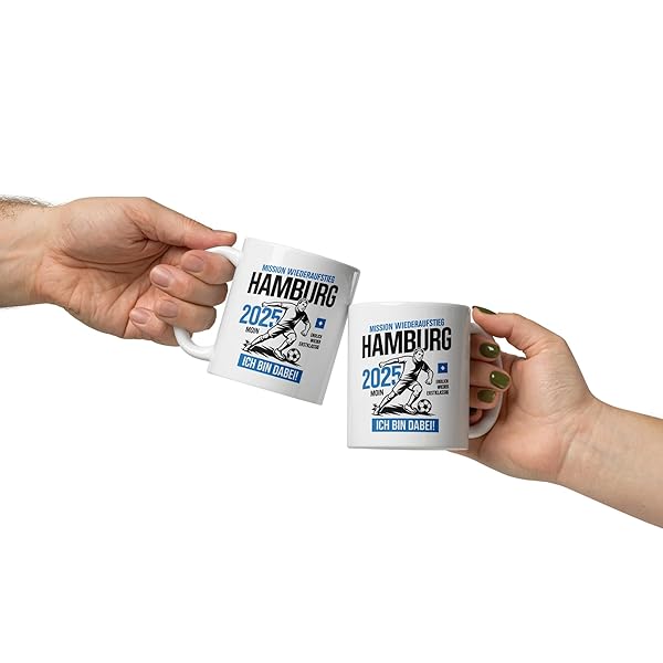 Hamburg Fußball Tasse Mission Wiederaufstieg 2025 Statement 6 Hamburg Fußball Tasse Mission Wiederaufstieg 2025 Statement – Bild 7