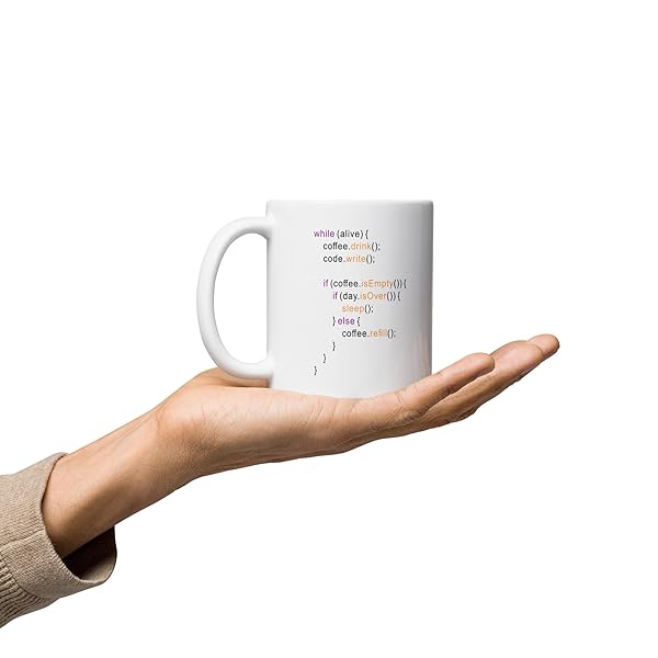 Informatiker Tasse mit Debugging Spruch, Keramikbecher 2 Informatiker Tasse mit Debugging Spruch, Keramikbecher – Bild 3