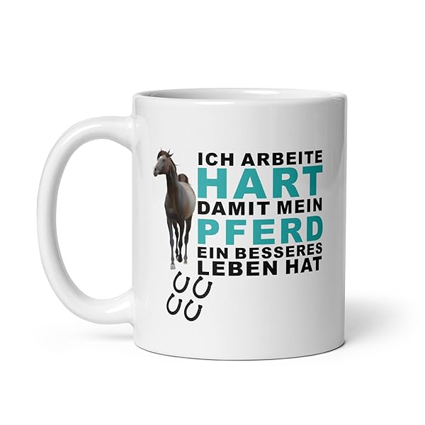 Keramik Kaffeetasse mit Tiermotiv, 330 ml, lustiger Spruch 3 Keramik Kaffeetasse mit Tiermotiv, 330 ml, lustiger Spruch – Bild 4