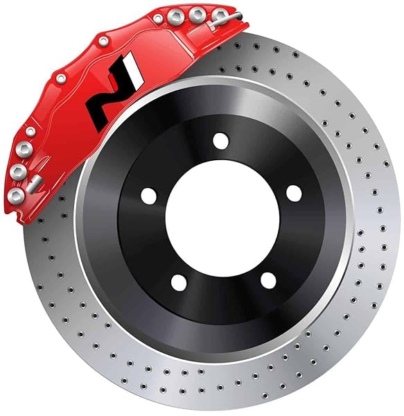 N Performance Bremssattel Aufkleber Premium für i30N i20N 1 N Performance Bremssattel Aufkleber Premium für i30N i20N