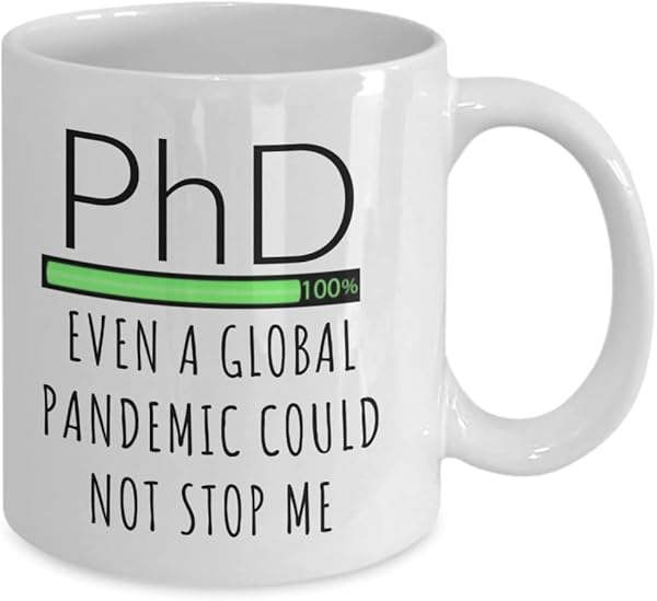 PhD-Tasse 330 ml Keramik mit humorvollem Spruch 1 PhD-Tasse 330 ml Keramik mit humorvollem Spruch
