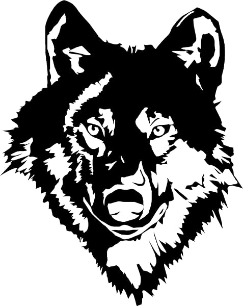 Wolfskopf Auto Aufkleber Premium 55x43 cm für Wohnmobil 2 Wolfskopf Auto Aufkleber Premium 55x43 cm für Wohnmobil – Bild 3